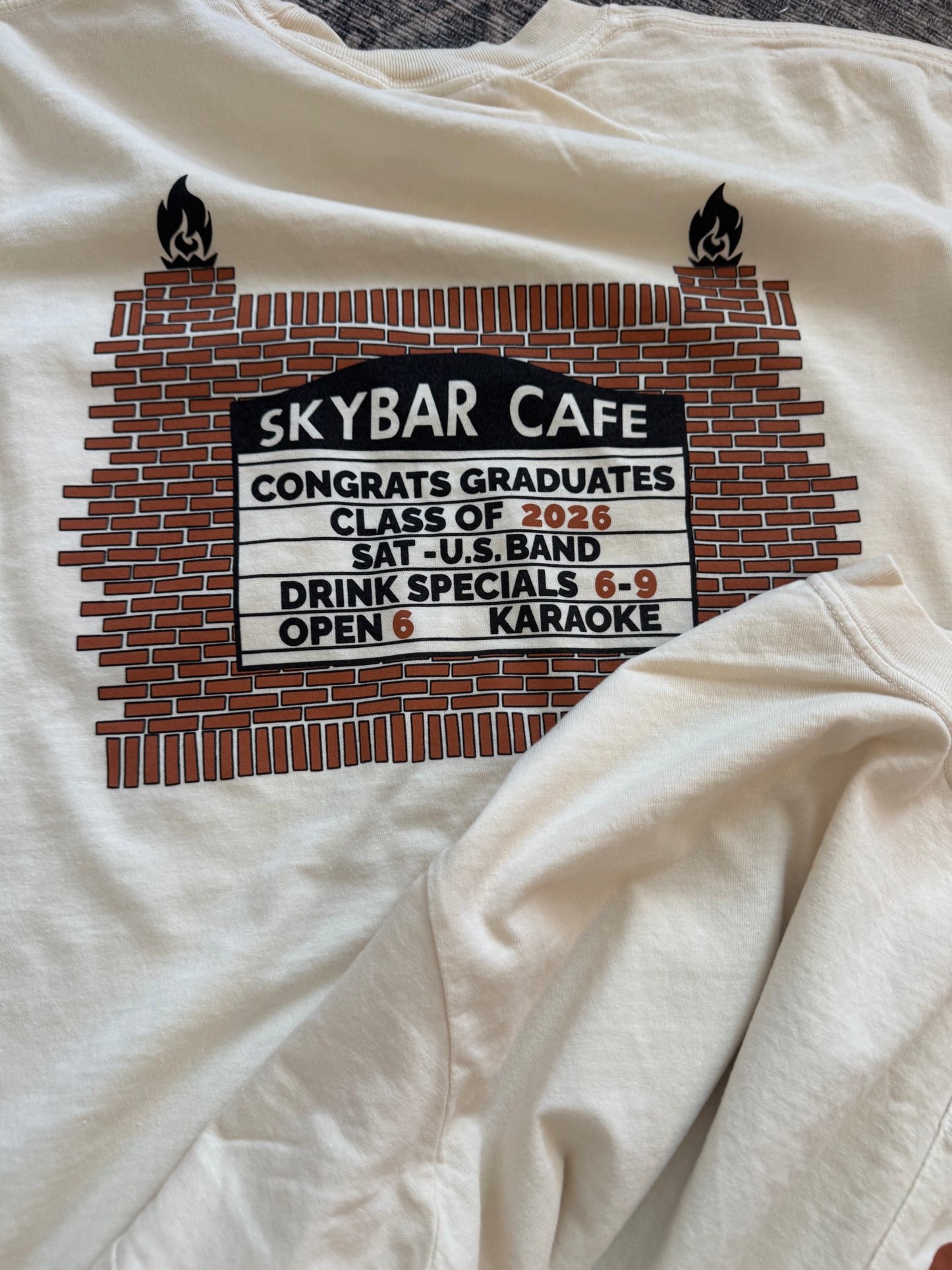 Skybar Graduation Pocket Tee 2026