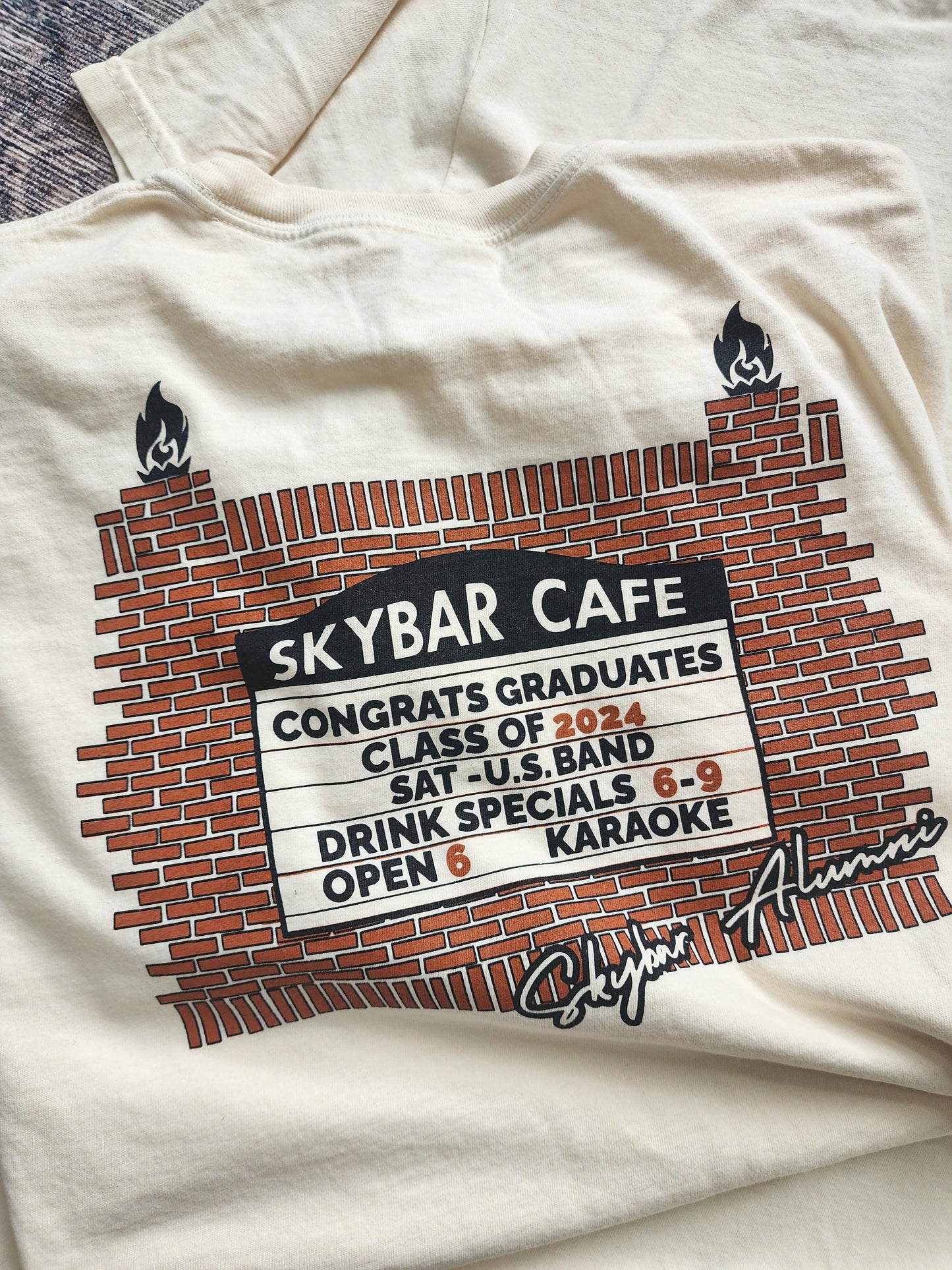 Skybar Graduation Pocket Tee 2024