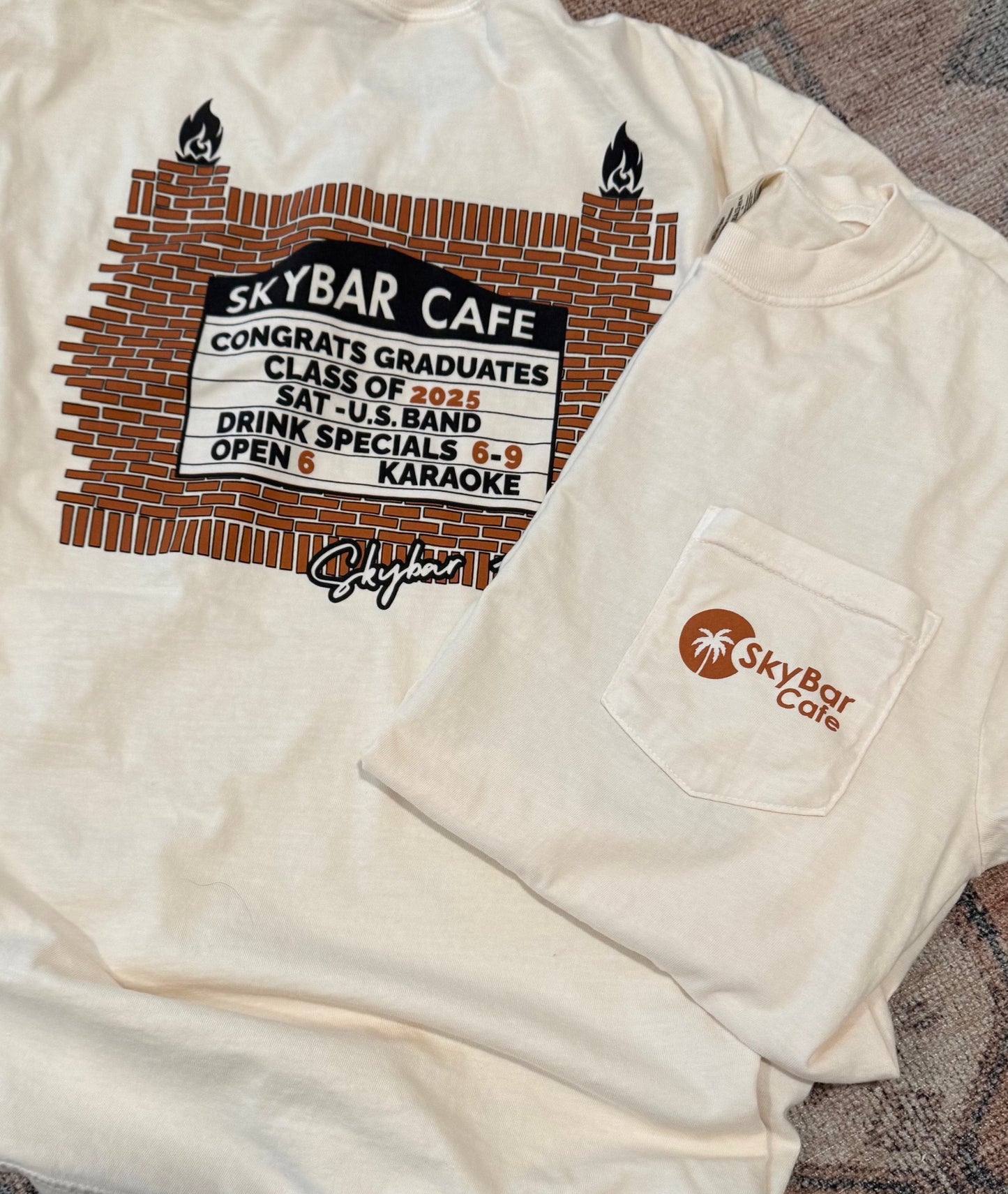 Skybar Graduation Pocket Tee 2025